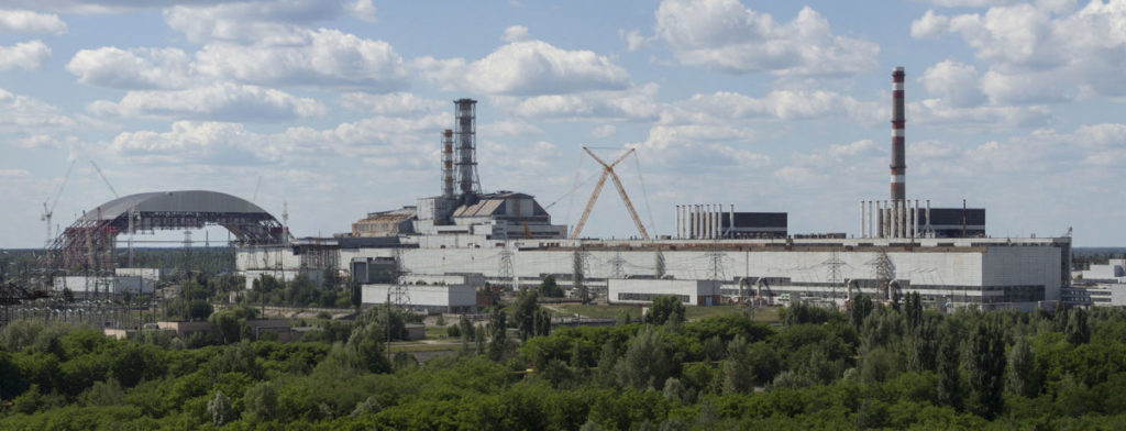 Zonnecellen project op gebied rondom Tsjernobyl